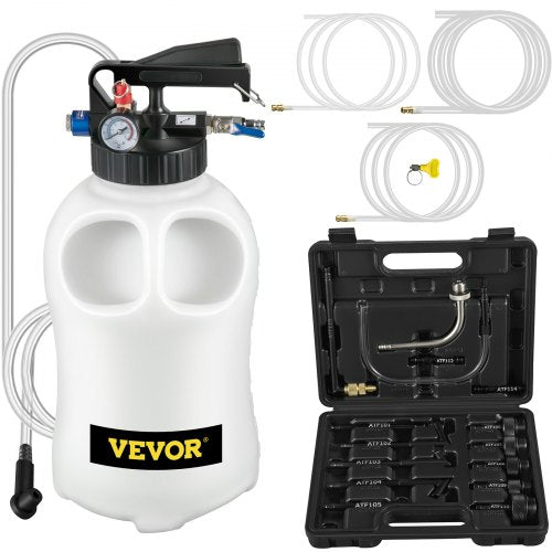 VEVOR 10 liter two-way transmission fluid pump with 14 ATF adapters