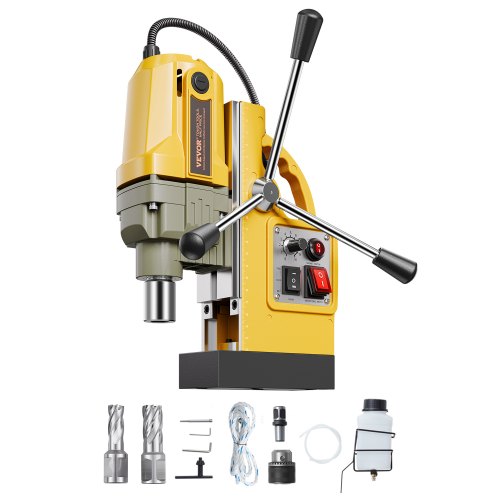 VEVOR 1200W magnetic drill press with 1.6 inch boring capacity