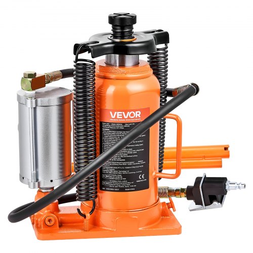 VEVOR 20-ton pneumatic and manual air hydraulic bottle jack