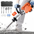 VEVOR 2200W demolition jack hammer 1440 BPM with six chisels and case