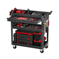 VEVOR 4-tier rolling tool cart 350 lb capacity