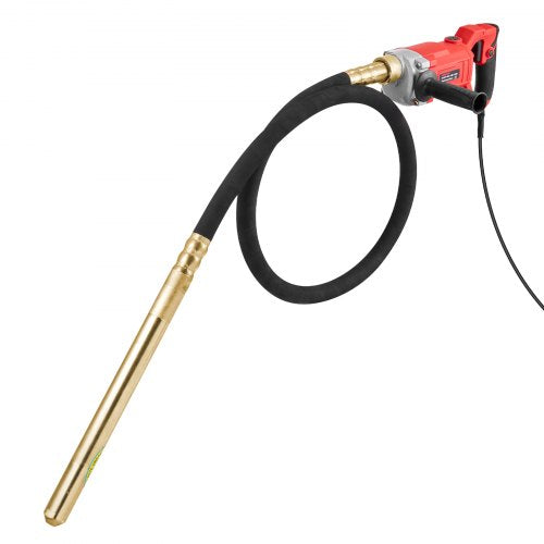 VEVOR 800W handheld concrete vibrator with 6.6 ft shaft