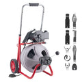VEVOR 100 ft by 3/8 inch auto feed drain cleaner machine