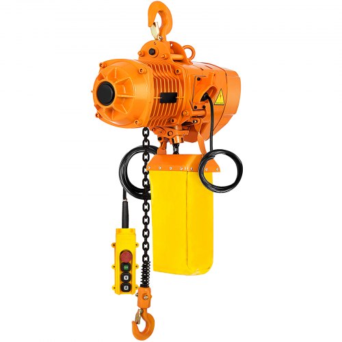 VEVOR 1 ton electric chain hoist with G80 chain and wired remote