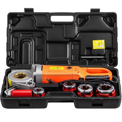 VEVOR 2300W electric pipe threader with 4 dies