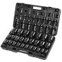 VEVOR 29-piece 3/4 inch drive SAE impact socket set