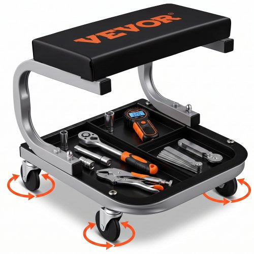 VEVOR rolling creeper shop seat 250 lb capacity