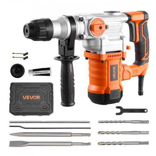 VEVOR 1-1/8 inch SDS-Plus rotary hammer drill
